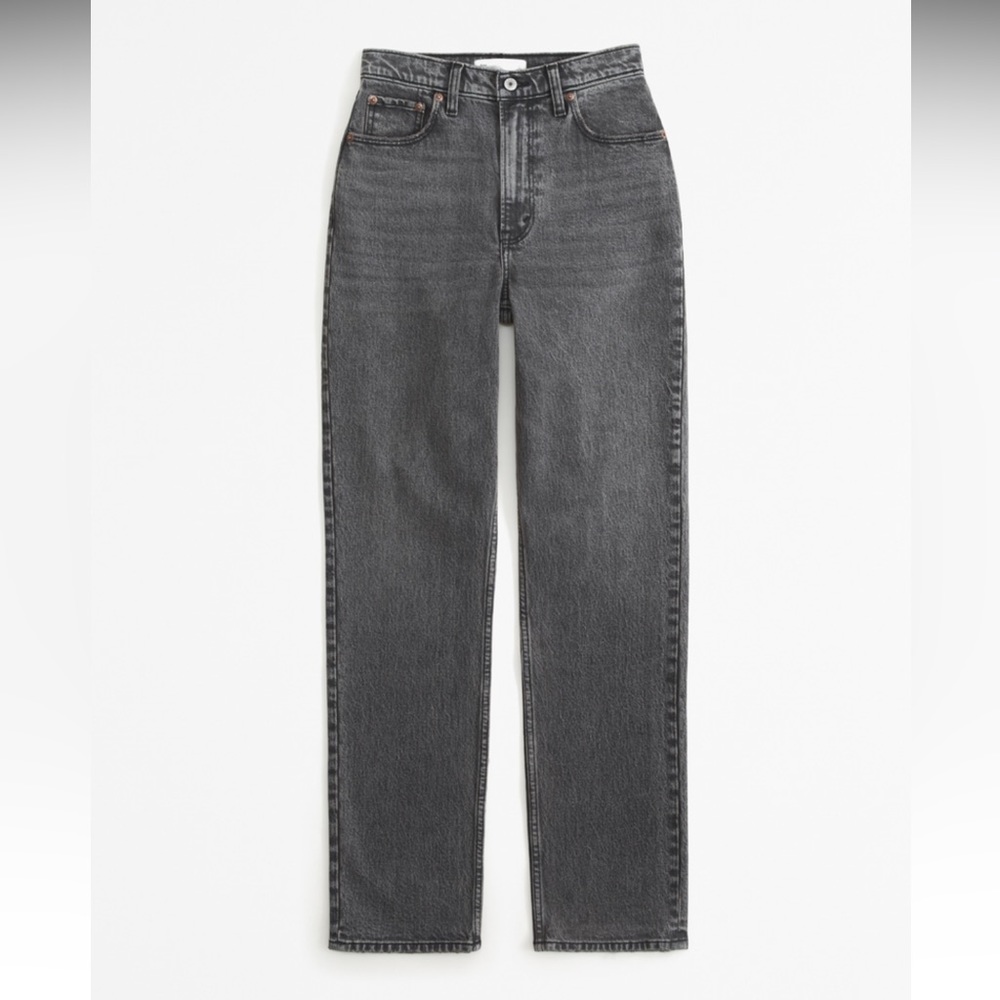 Abercrombie & Fitch Ultra High Rise 90s Straight Jean